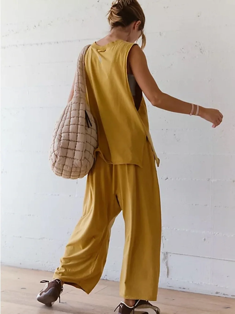 Free People Hot Shot Relaxed Set tank